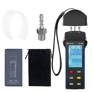 HoldPeak Digital Manometer Dual Port Air Pressure Gauge HVAC Gas Teste Meter Kpa - Picture 1 of 6