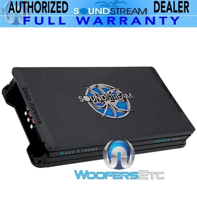 SOUNDSTREAM BXT4.2000 CLASS AB 4-CHANNEL 2000W COMPONENT SPEAKERS AMPLIFIER NEW - Image 1 of 4