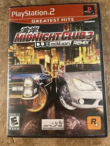 Midnight Club 3: DUB Edition - Remix Greatest Hits Sony PlayStation 2 Ps2
