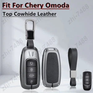 Funda abatible de cuero zinc para llave de coche para Chery Omoda Tiggo 8 PLUS 7 Pro Arrizo - Imagen 1 de 21