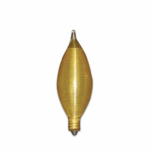 Bulbrite 60C11A 60W Decorative Spunlite Chandelier, Amber - Image 1 of 1