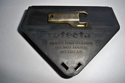 BELL LABS 1 Bell Protecta RTU Mouse Mice Bait Trap Station 1 Gold Key Free Fast Shipping!