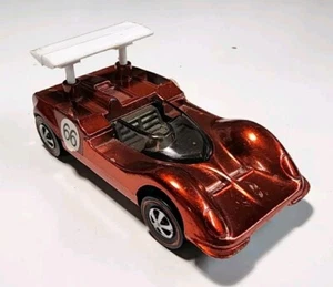 Vintage Hot Wheels Redline US Red w/Brown Interior Chaparral 2G 1/64 Diecast - Picture 1 of 12