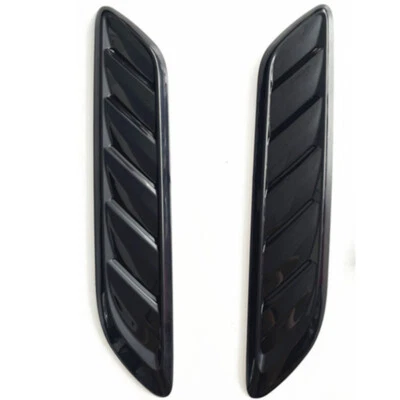 Car Hood Vent Scoop Kit Air Flow Intake Cover Front Bonnet Accessory Decorative - Image 1 of 4