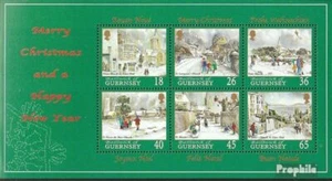 Gran Bretaña-Guernesey Bloque 25 (edición completa) nuevo 2000 Navidad - Imagen 1 de 1