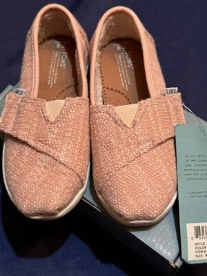 Niñas Pequeñas Tom Tiny Zapatos Clásicos Rosa Talla 9 Niñas Pequeñas Rosa Nube Imitación Piel Foto 1 de 3