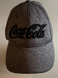 Coca Cola Coke Gray Black Golf Hat Cap Top Of The World Memory Fit OSFA - Picture 1 of 6