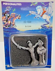 Ral Partha Personalities 01-069 DJINN Vtg 1985 NEW RARE! unpunched - Picture 1 of 2