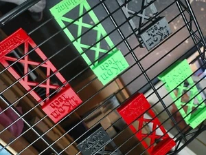 Appendiabiti GPU rack RIG mining crypto miner filo scaffale clip appendiabiti LOTTO - Foto 1 di 20