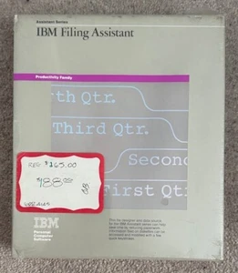 IBM Assistant de dépôt, Neuf dans sa boîte, 5,25", scellé, complet, ***RARE*** - Photo 1/4