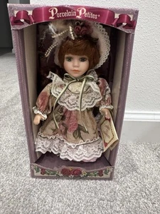 11” Genuine Fine Bisque Porcelain Collectors Choice Doll Hand Painted Authentic - Picture 1 of 7
