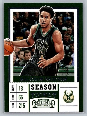 2017 Panini Contenders Draft Picks #38b Malcolm Brogdon - Image 1 of 2