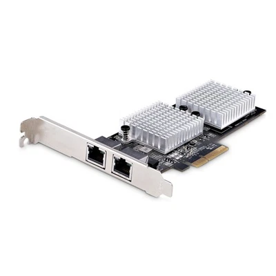 StarTech.com 2-Port 10GbE PCIe Network Adapter Card, Network Card for PCs/Server - Image 1 of 4