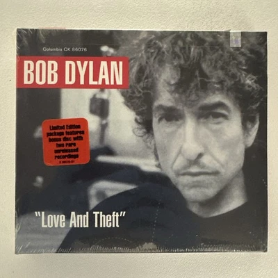 BOB DYLAN- Love And Theft CD+Bonus CD Limited Edition NEW SEALED MINT - Image 1 of 4