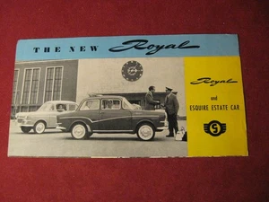 1961 Glas Royal Sales Brochure Booklet Catalog Original Old - Picture 1 of 4
