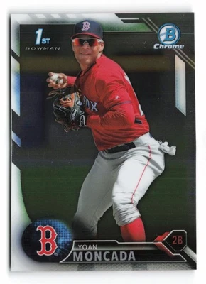 Bowman Yoan Moncada Chrome Prospects 2016 #BCP148 Boston Red Sox Foto 1 de 2