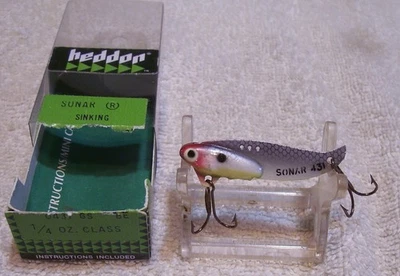 072125 VINTAGE HEDDON SONAR 431 ISCA 2" CAIXA 431 GS - Imagem 1 de 2