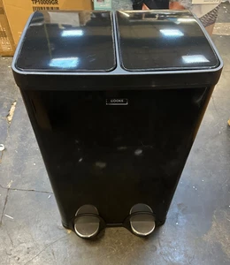 Cooks Professional Dual Recycle Küche Treteimer 60L | Dual Pedal 2 x 30L - Bild 1 von 2