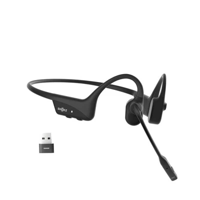 SHOKZ OpenComm 2 UC Stereo Bone Conduction Bluetooth Headset with Wireless US... - Image 1 of 2