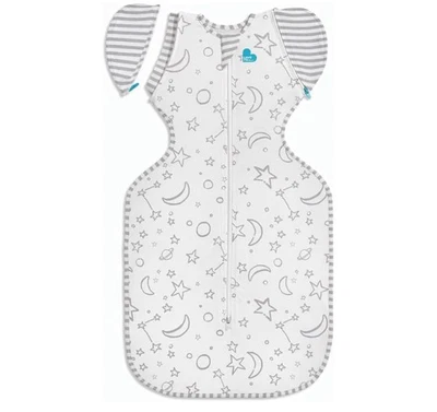 Bolsa Love to Dream Swaddle UP Transition Cream Stars And Moon Stage 2 L 19-24LBS Foto 1 de 4