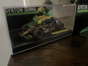 1/43 MINICHAMPS 540 864312 LOTUS 98T RENAULT TURBO 1986 AYRTON SENNA Nr 12 - Picture 1 of 4