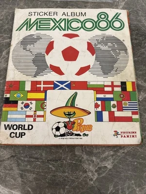 Panini MEXICO 86 World Cup Football Sticker Album Complete - Image 1 of 4