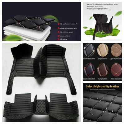 For Hyundai Sonata Car Floor Mats all weather waterproof Auto Carpets liners - Image 1 of 4