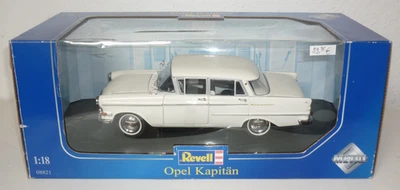 🎄 Modellauto 1:18, Oldtimer *OPEL KAPITÄN"  weiß -  Revell 08821 TOP  in OVP 🎄 - Bild 1 von 4