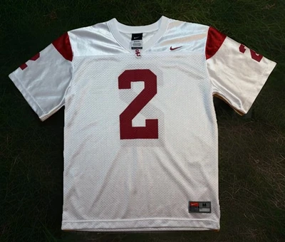 Camiseta de fútbol Nike USC Trojans NCAA talla #2 juvenil mediana 12/14 Foto 1 de 4