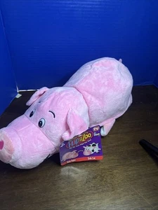 FlipaZoo 17" Ruby Piglet Sofie Cow 2 in 1 Flip Stuffed Animal Plush Soft Br New - Picture 1 of 7