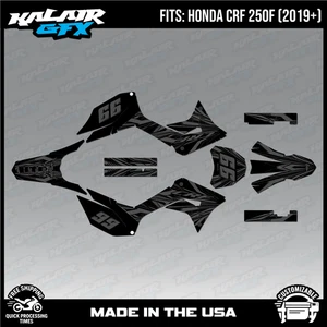 Kit Gráficos para HONDA CRF250F (2019-2024) Prime Series - Smoke - Imagen 1 de 4