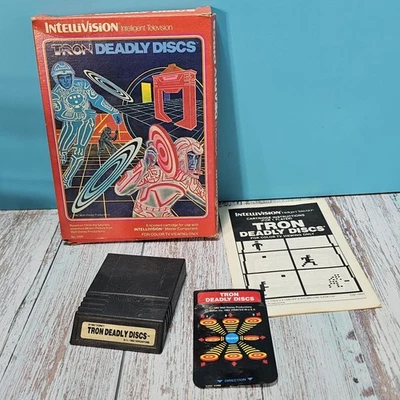 Tron Deadly Discs (Intellivision, 1982)  - Image 1 of 4