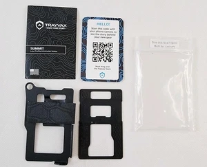 Trayvax Summit Shadow Black On Black Tactical RFID Blocking Armored Wallet - Picture 1 of 7