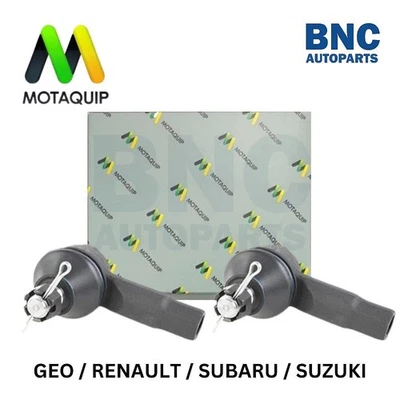 Par de extremos de biela de unión de pista para SUBARU JUSTY de 1995 a 2003 MQ Foto 1 de 4