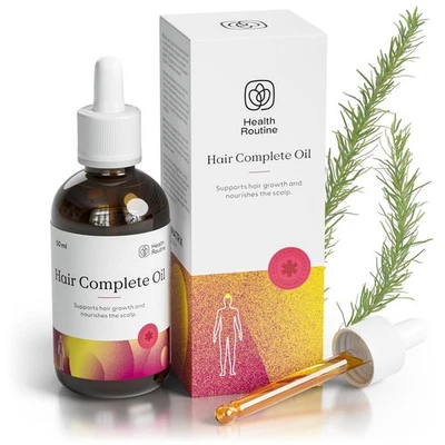 Health Routine Hair Complete Oil — Haaröl mit Rosmarin & Rizinusöl für Haarwachs - Bild 1 von 4