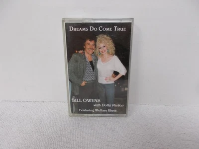 BILL OWENS WITH DOLLY PARTON - DREAMS DO COME TRUE / CASSETTE TAPE / SIGNED - Image 1 of 4