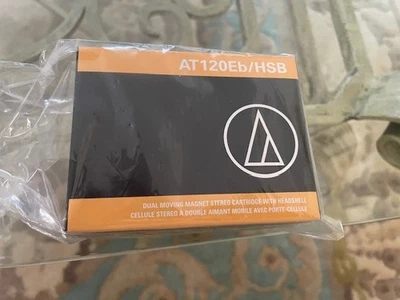 Audio Technica AT120Eb Dual Moving Magnet Stereo Cartridge with Headshell - Image 1 of 2
