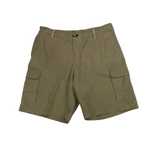 Indigo Palms Cargo Shorts Mens Size 42 Classic Fit Khaki Twill - Picture 1 of 8