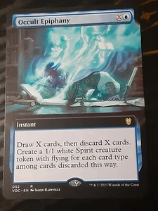 Occult Epiphany Extended Art , Commander ICV ,NM , MTG ,FREE SHIPPING - Picture 1 of 2