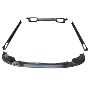 Carbon Fiber Body Kit Front Bumper Lip Side Skirt Diffuser For BMW X4M F98 2018+ - Picture 1 of 12