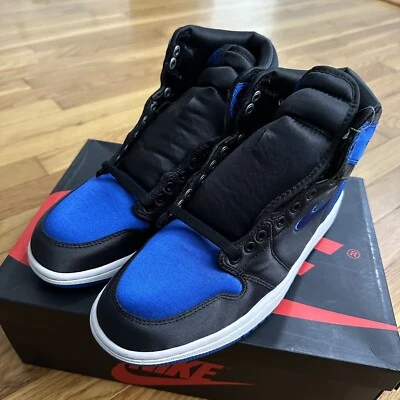 Nike Air Jordan 1 Retro Satin Royal 2017 para hombre talla 8 921193 007 Foto 1 de 4