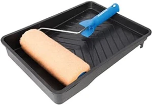 Farbroller & Tablett Set 230mm (9") Mittelflor Acryl Silverline hochwertig - Bild 1 von 1