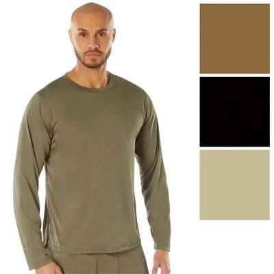 Camisa Larga Johns Ropa Interior Militar ECWCS Peso Seda Térmica Gen III Foto 1 de 2