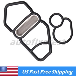 Upper & Lower VTEC Solenoid Gaskets For Honda Si B16A2 GSR B18C1 Type R B18C5 DC - Picture 1 of 8