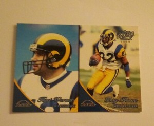 1999 Pacific #343 Kurt Warner RC/Tony Horne RC St. Louis Rams