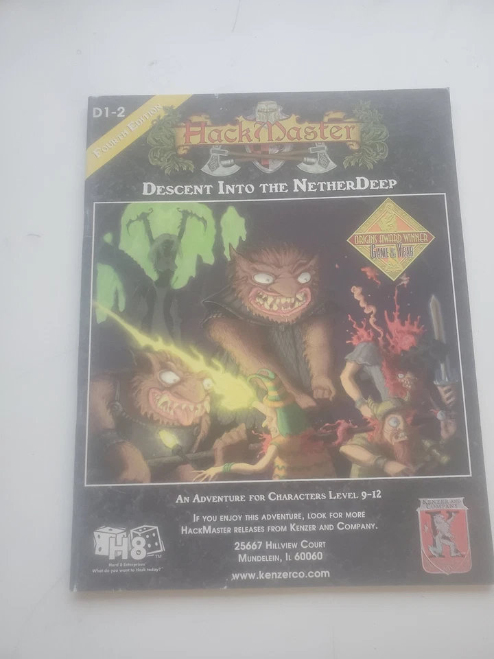 Hackmaster 4e: Descent into the Netherdeep - Изображение 1 из 1