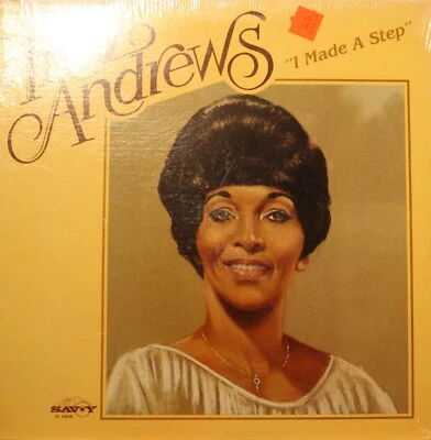 INEZ ANDREWS **I Made A Step** 1981 MODERN GOSPEL LP on SAVOY SL 14638 Foto 1 de 2