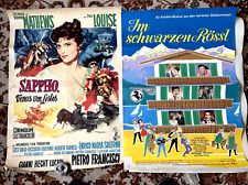 6 Orig. Plakate dt. Kinofilme - 50er 60er Jahre
