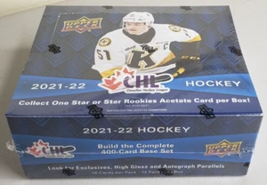 Oberdeck 2021-22 CHL Hobbybox CONNOR BEDARD 1. Karten SHANE WRIGHT 21-22 UD - Bild 1 von 1