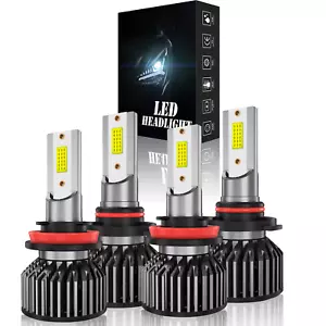 For Chevy Silverado 1500 2500HD 2007-2021 4x Combo LED Headlight Hi/Low Bulb Kit - Bild 1 von 14